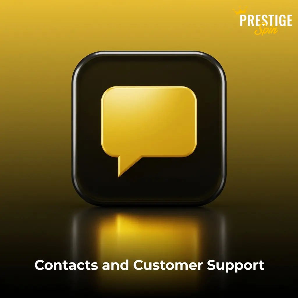 Prestige Spin customer support team available 24/7 via live chat and email for UK players